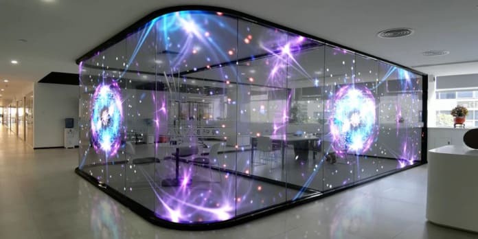 Interior LED orb display